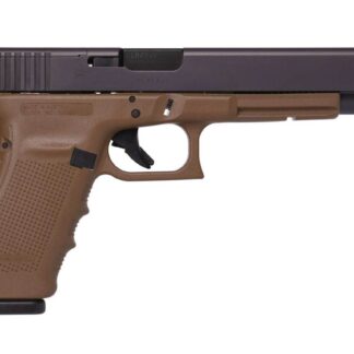Glock 40 Gen4 MOS, 10mm, 6" Barrel, Dark Earth, Optic Ready, 3x 15rd Mags