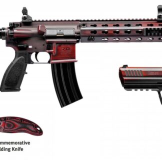 HK 70th Anniversary Kit 1 of 70 MR556A1 & HK45, Red Battle Worn Cerakote, Explorer Case
