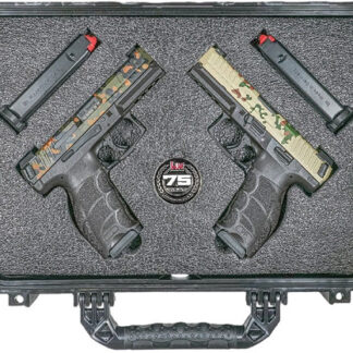 HK VP9 75th Anniversary 9mm Two Pistol Set- 4.09" Barrel, Flecktarn & Tropentarn Cerakote, 17rd - Collector Guns | The Gun Shop