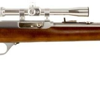 Marlin 60 W/Scope 22LR 19" Barrel Hardwood Stock SS Finish