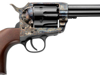 Pietta Dark Canyon 45 Colt, 4.75" Barrel, Case Hardened Frame, Walnut Grip, 6rd - Firearm | The Gun Shop