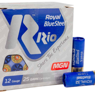 Rio Royal BlueSteel Magnum 12 Ga, 3", 1 3/8 oz, 2 Shot, 25rd Box - Ammo | The Gun Shop