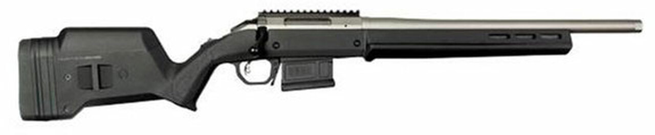 Ruger American Tactical Rifle, 6.5 Creedmoor, 18" Barrel, Magpul Stock, Stainless Steel, 5rd, TALO Exlusive