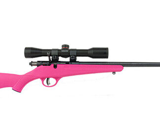 *USED* Savage Rascal Single Shot Youth 22LR/Long/Short 16.1" Barrel, Pink Synthetic Stock, 1rd - Firearm | The Gun Shop