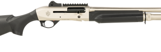 Military Arms MAC 2 Tactical Marine 12 Ga, 3" Chamber 18.5" Barrel, Ghost Ring Sight, Semi Auto Nickel, 5rd - Firearm | The Gun Shop