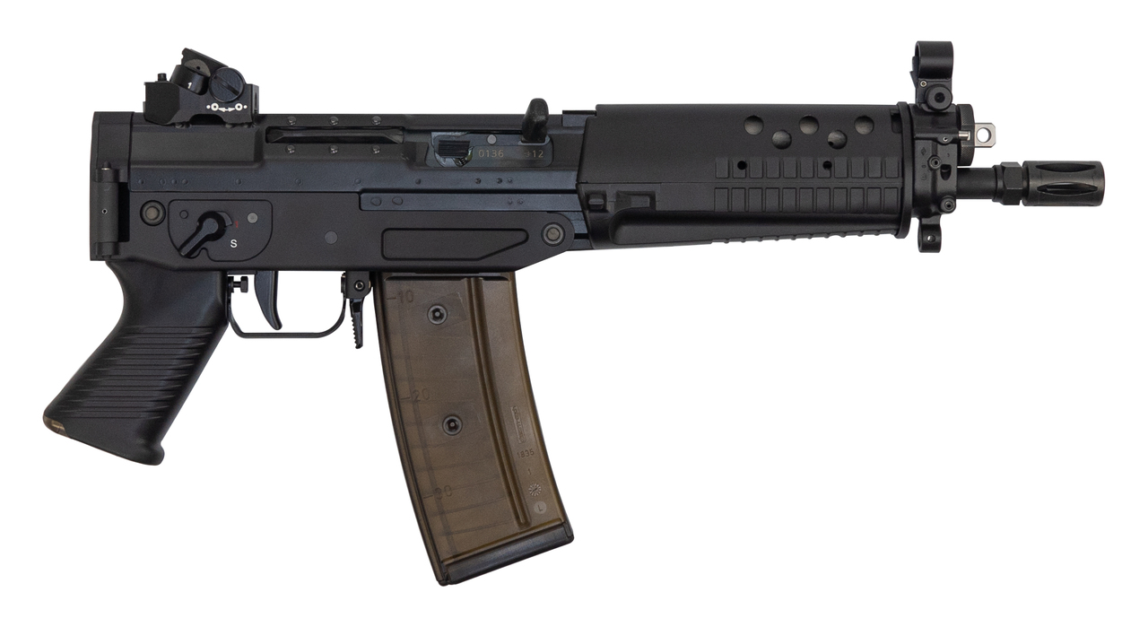 SWISS ARMS SIG 553 Pistol 223/5.56, Unfired, Diopter Sights, Black, 30rd - Image 2