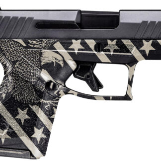 Taurus GX4 9mm, 3.06" Barrel, Black, Eagle/Flag Grip, 11rd - Taurus | The Gun Shop