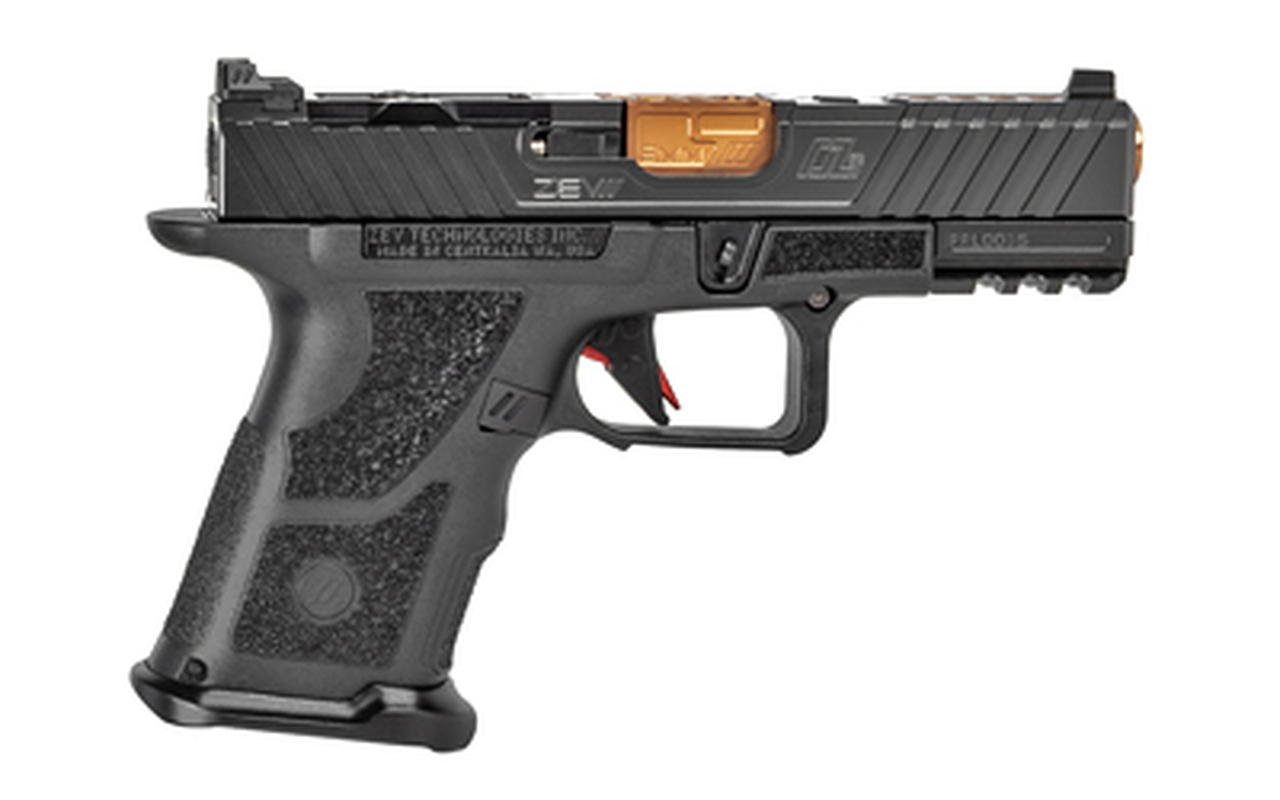 ZEV Tech OZ-9C Hyper-Comp 9mm, 4" MGP Barrel, Black, 17rd - Image 2